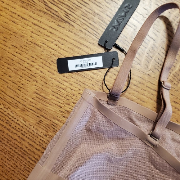 SKIMS Power Mesh Bandeau in Sienna - Picture 3 of 15